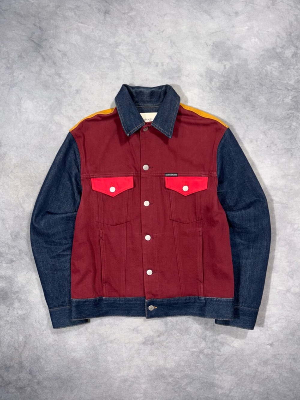 RAF SIMONS FOR CALVIN KLEIN JEANS AW18 Archive Runway Western Denim Jacket